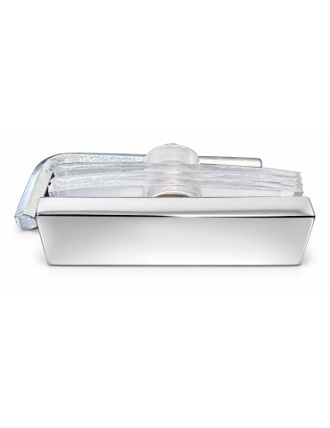 Fixation chromée pour panneau de douche – Lwidgi et Mikotos – Pièce no 6