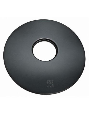Plaque de finition noire mate pour douche Kami ID06161-MB
